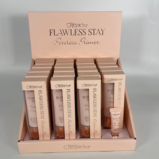 PF01 BC- PREP & SET FLAWLESS STAY PORELESS PRIMER 1OZ ( 23PCS/DISPLAY)