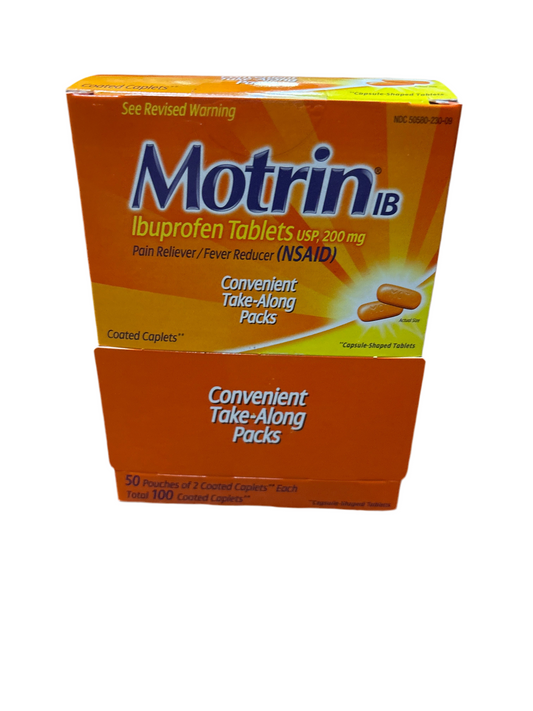 88631 Motrin Tablet 2ct Box  (50)