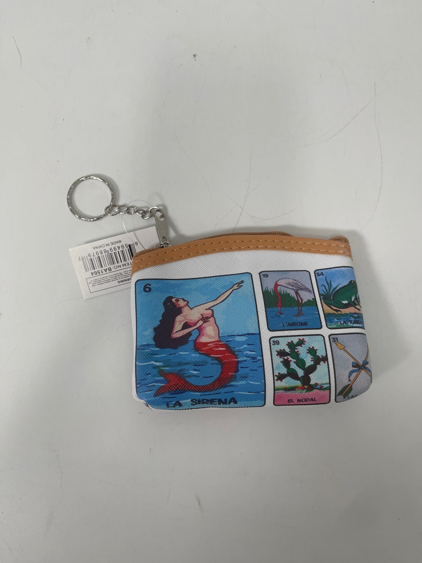 BA1564  Coin Purse with Loteria Design  (12)