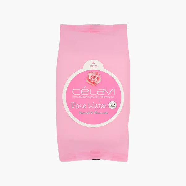 MT021 ROSE WATER CLEANSING WIPES (72/CS)