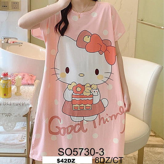 SO5730-3 Pajama Dress Hello kitty (12)