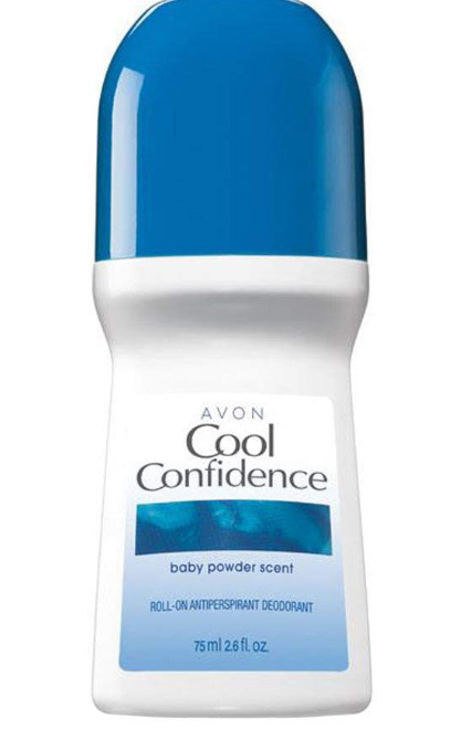 406120 Avon Deodorant Stick 2.6oz Cool Confidence Baby Powder Scent (10)