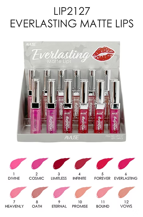 2127 Amuse Everlasting Matte Lips 2/40 (DIS)
