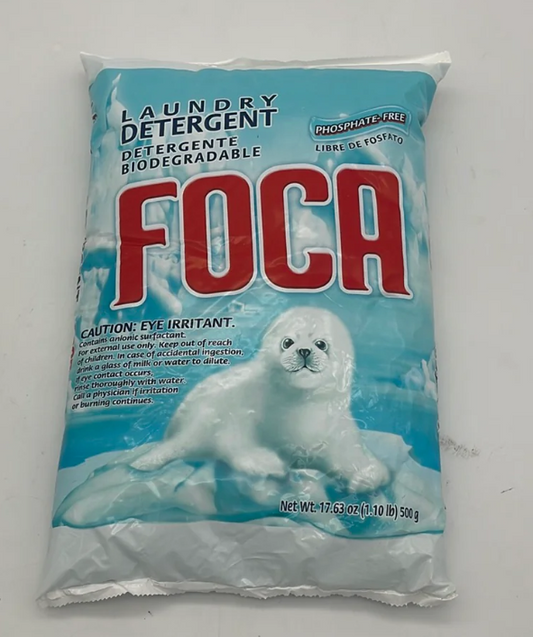 21430 FOCA POWDER DETERGENT 500g (36/CS)