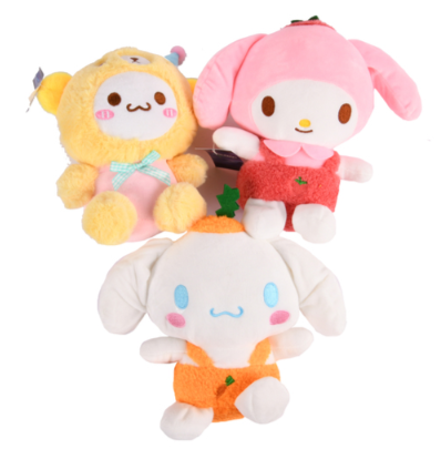 322328 PLUSH ASST CHARACTERS & COLOR (32/PK)