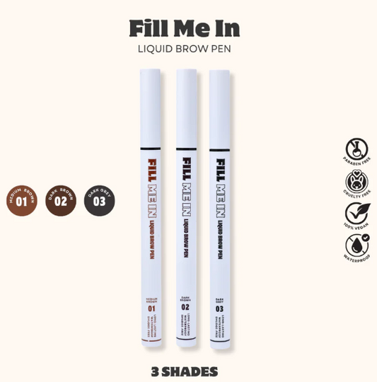 OZB-2510 Fill Me In Liquid Brow Pen (24pc x 12packs) (DIS)