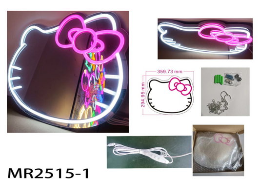 MR2515-1 HELLO KITTY MIRROR  (1/PC)