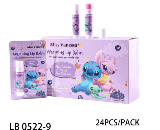 LB0522-9 LIP BALM STITCH (24/PK)