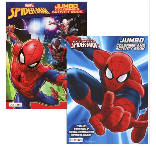 4576436 Spiderman 80pg Coloring Book 2 Asstd (36/CS)