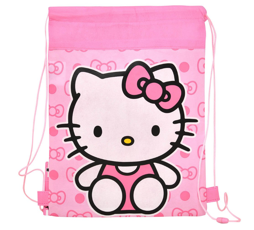 SLIPI Hello Kitty Pink Non Woven Sling Bag (24/PK)