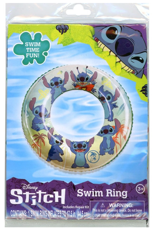 26596STI Stitch Inflatable Swim Ring (12/CS)