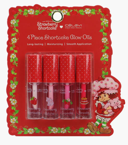 SS45983 STRAWBERRY SHORTCAKE 10 PC POWDER PUFFS (12/CS)