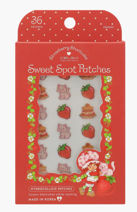 SS45543 STRAWBERRY SHORTCAKE 36 PC ACNE PATCH (12/CS)