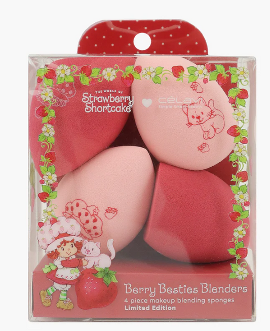 SS45678 4 PC PRINTED MAKEUP BLENDERS (12/CS)