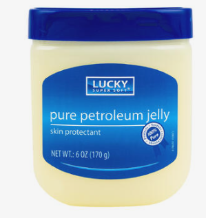 13526 PETROLEUM JELLY 6 OZ LUCKY PURE (12/cs)