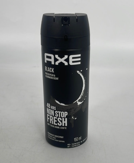 58987  Axe Body  Spray- Black    4oz (12/CS)
