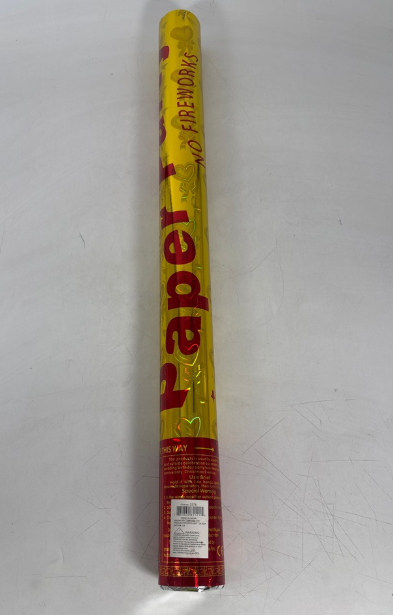 3378 24"(60CM) Gold Package Party Popper 3 dz (12/INNER)