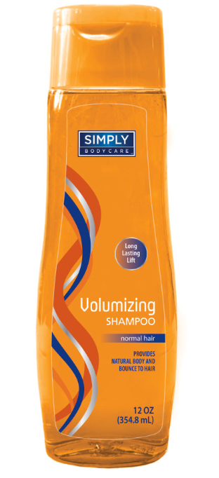 34906 SIMPLY BODYCARE SHAMPOO 12 OZ VOLUMIZING (12 CS)
