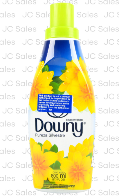 119221 DOWNY FABRIC SOFTENER 800 ML PUREZA SILVESTRE (9/CS)