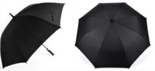 3229 Single Layer Black Rain Umbrella 30" (36/CS)