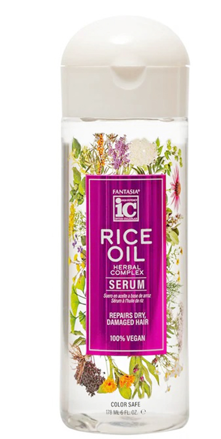 428009 IC HAIR POLISHER 6 OZ RICE OIL SERUM (6/CS)