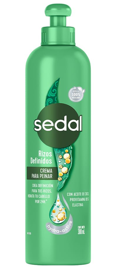 408207 SEDAL CREMA PEINAR RIZOS DEFINIDOS OBEDIENTES 300ML (12/CS)