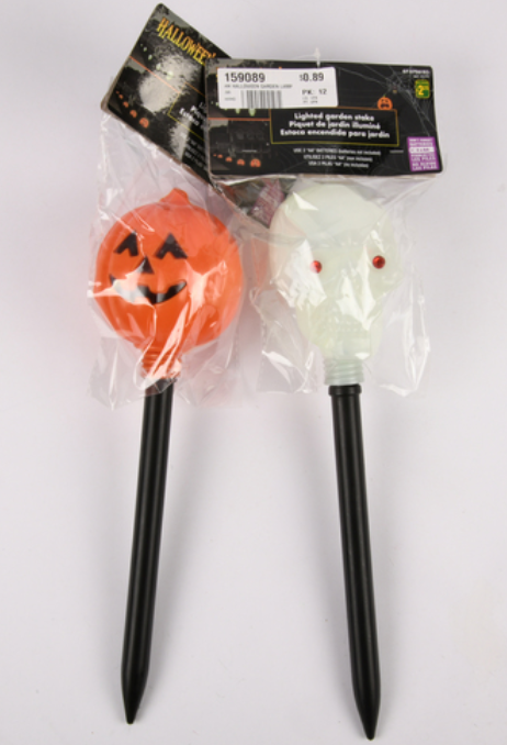 159089 HH HALLOWEEN GARDEN LAMP