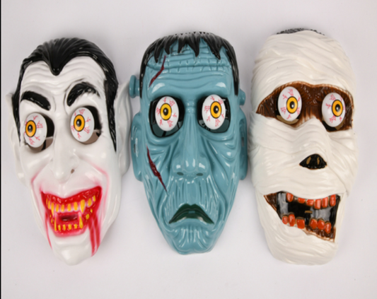 159360 HH HALLOWEEN MASK ASST
