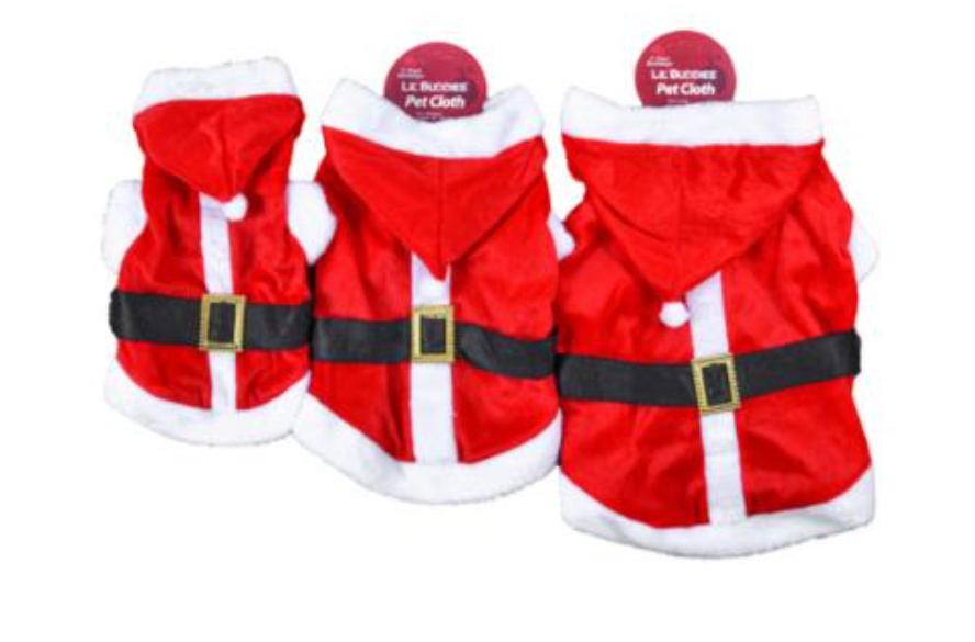 203689 HX PET CLOTHES W/ASST SIZE (24/PK)