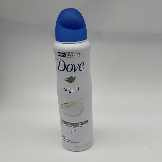 Dove  Body Spray 150ml (Original Crema Humectante con óleo Protector ) (12pcs)