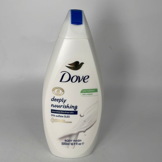 74761 DOVE BODY WASH DEEPLY NOURISHING 500 ML (12)