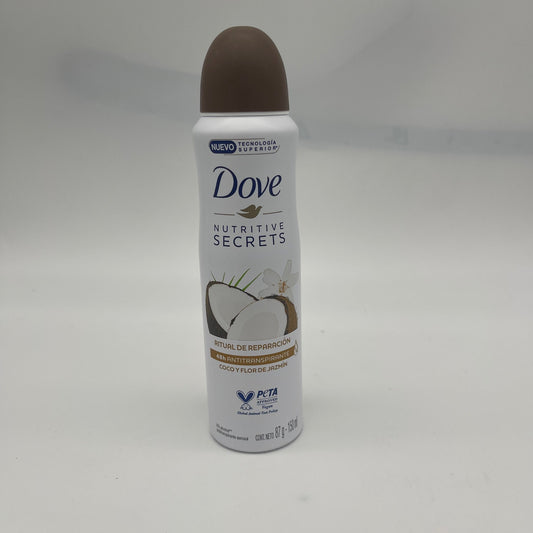 Dove  Body Spray 150ml (Coco y Flor de Jazmin) (12pcs)