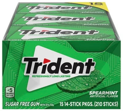 Trident Spearmint (15)