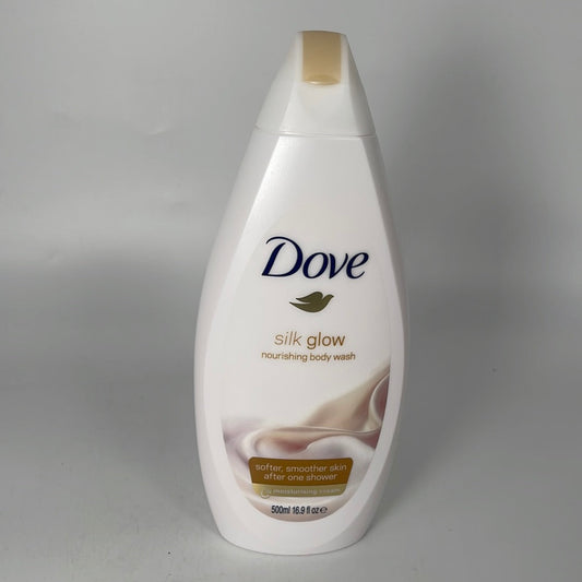 123408 DOVE BODY WASH SILK GLOW 500 ML (12)