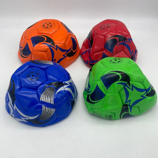 3736PVC Soccer Inflatable Ball Assorted Colors 9"  (30pcs)