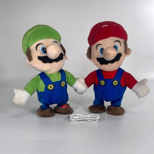 Toy Mario/ Luigi Dancing with charging cable