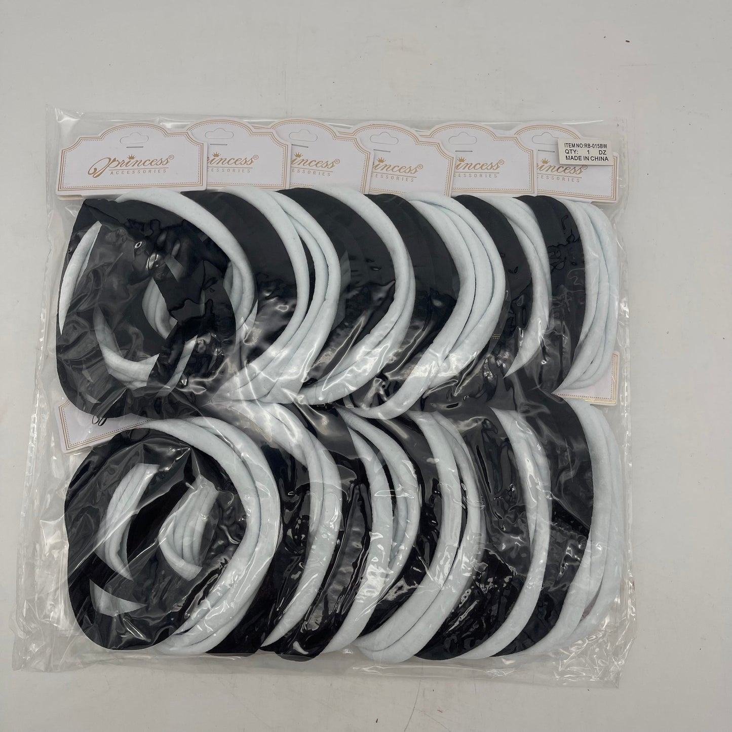 RB-015BW  Rubber Band-Liga Elastica de Nylon (Dozen)