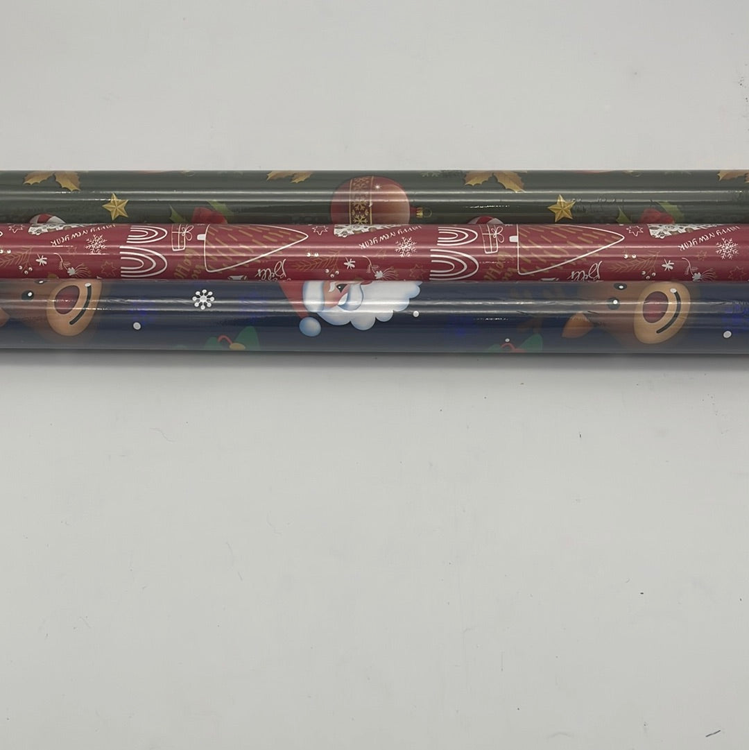 3082 70cmx100cm Christmas  Gift Wrap (100pcs)