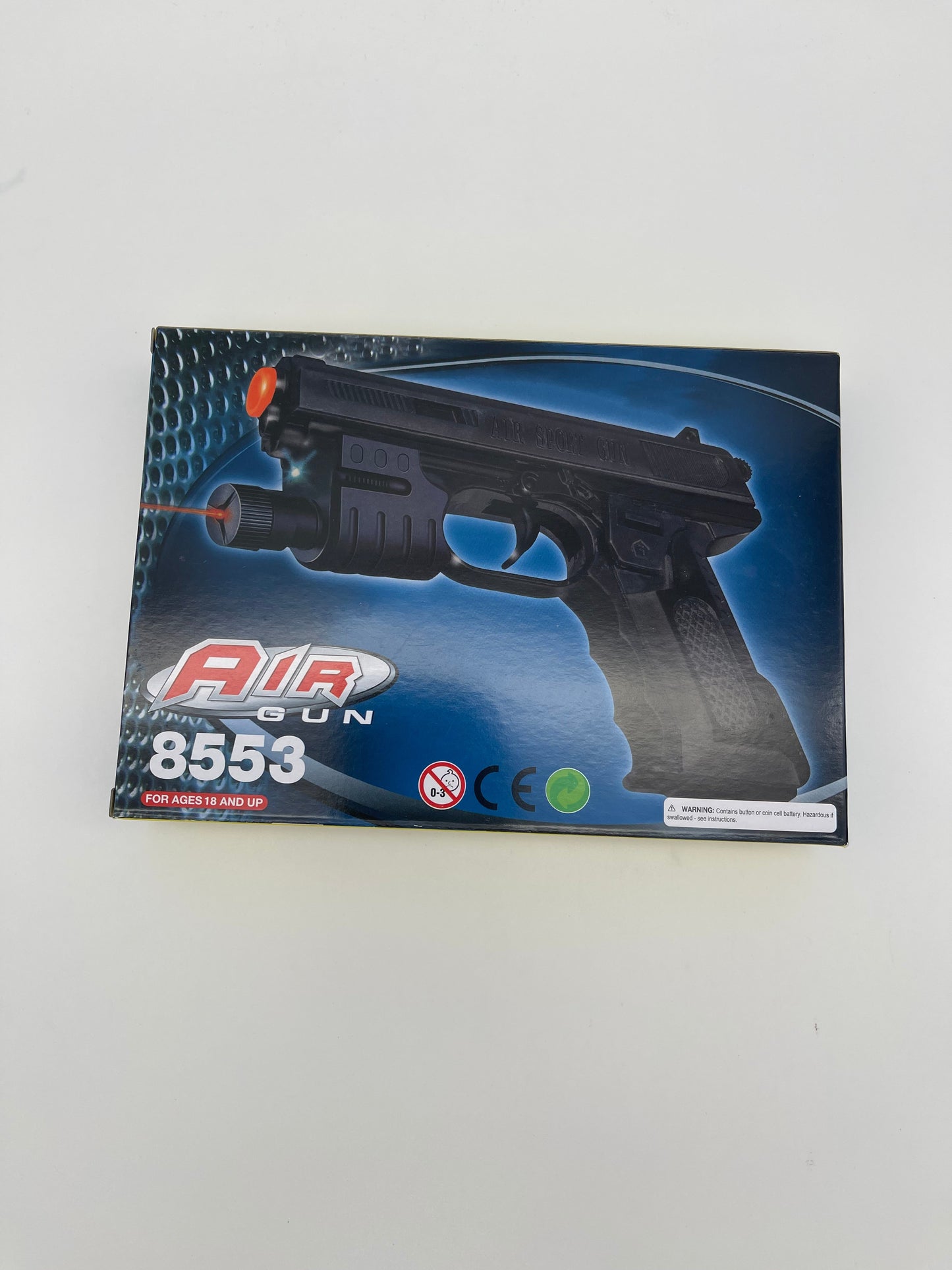 8553  7X4.5X1.25" AIR PELLET GUN+LP PBX (36pcs)