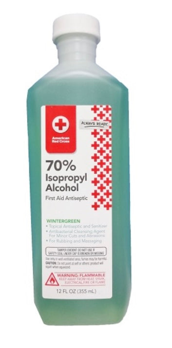 73783 American Red Cross Alcohol 70% 12oz Green (12units)