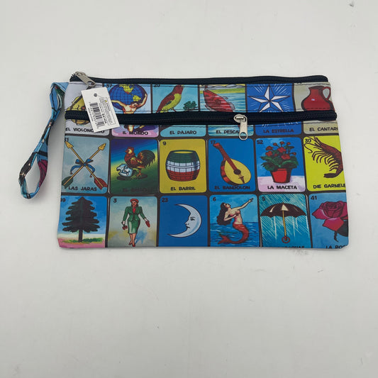 BA1454 Lotería Wristlet Pounch Bag(12pcs)