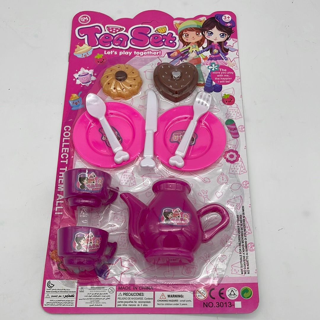 277755 15X8"TEA SET 10PC+COOKIES (48pcs)