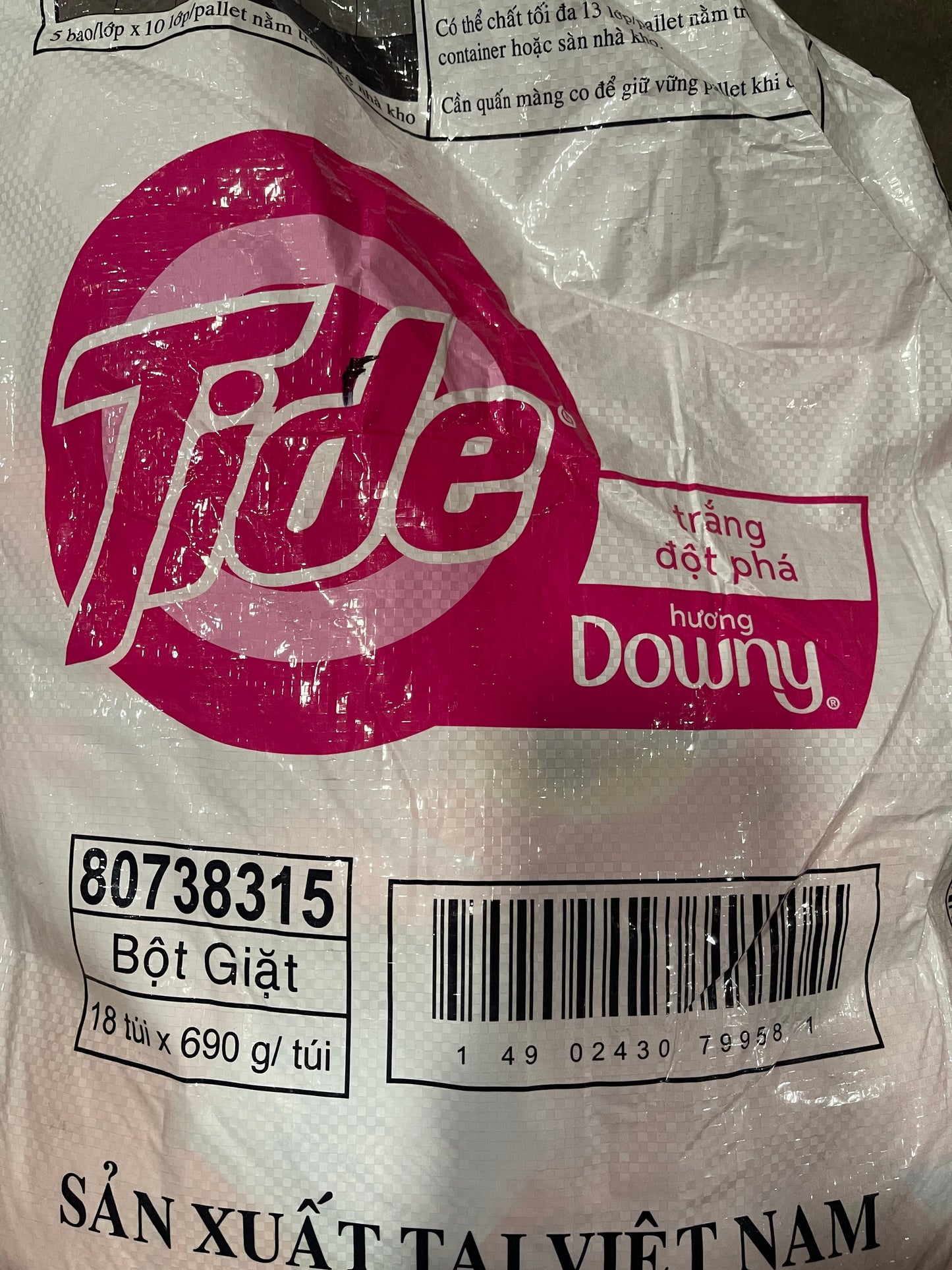 10769 Tide w/Downy (18/690g)