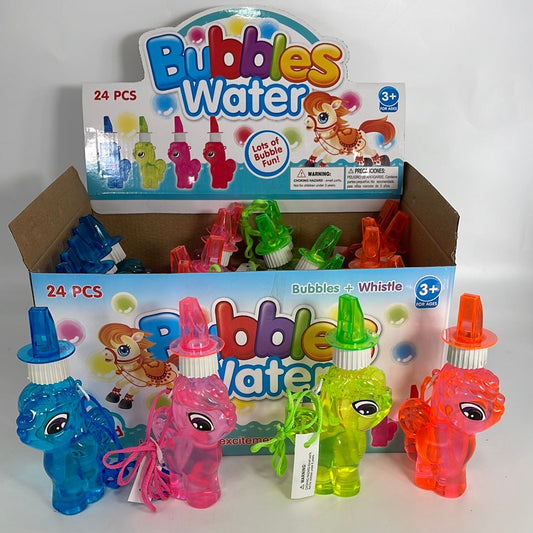 5936 Pony Bubble w/Whistle (24)