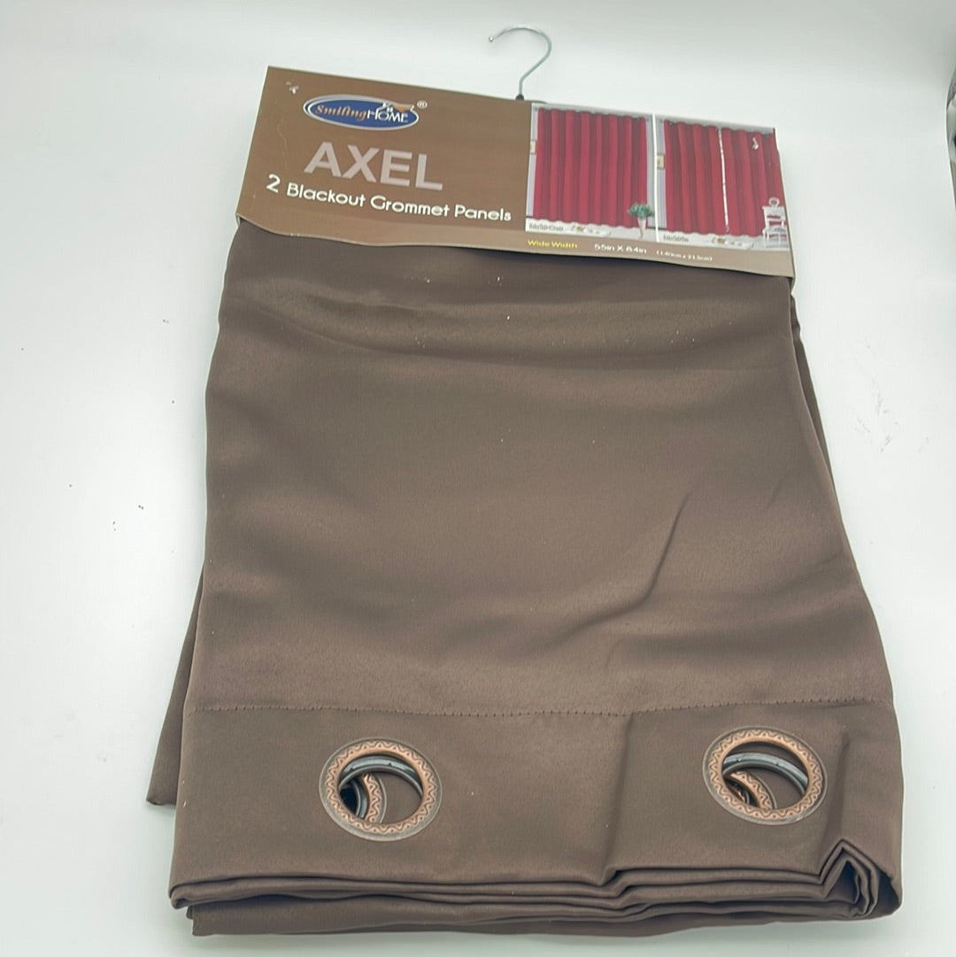 AXEL 2 BLACKOUT GROMMET PANELS - (84") (12sets)