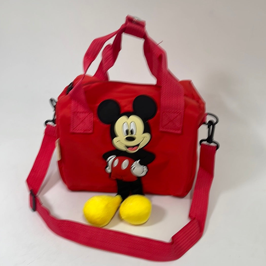 BG3629-4 BAG Mickey Mouse      Red-Black-Khaki  (6)