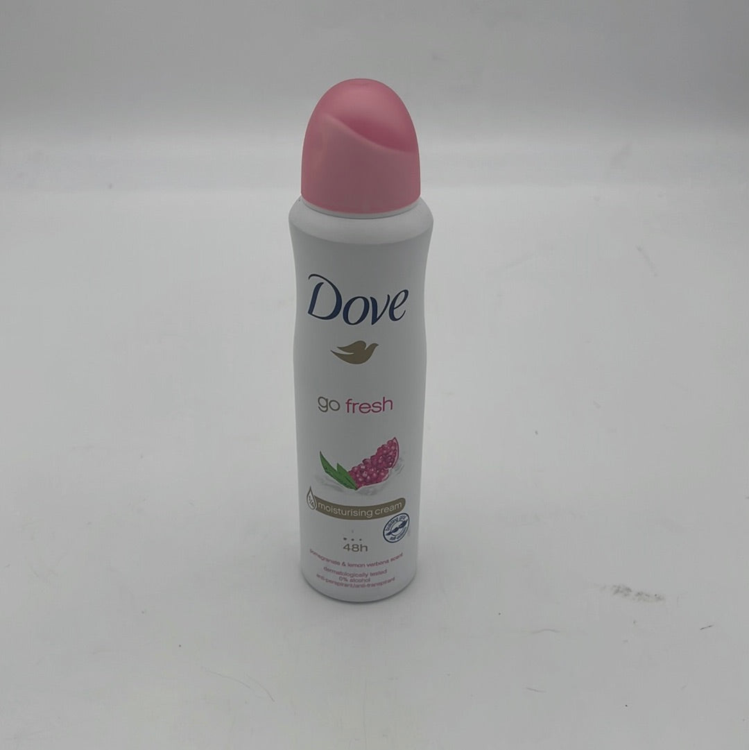 Dove  Body Spray 150ml (Pomogranate and Lemon ) (6pcs)