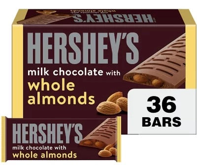 2439 Hershey Almond Chocolate 1.4 Oz (36)