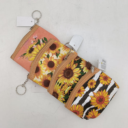 CP-822N. Coin Purse SunFlower  (12pcs)