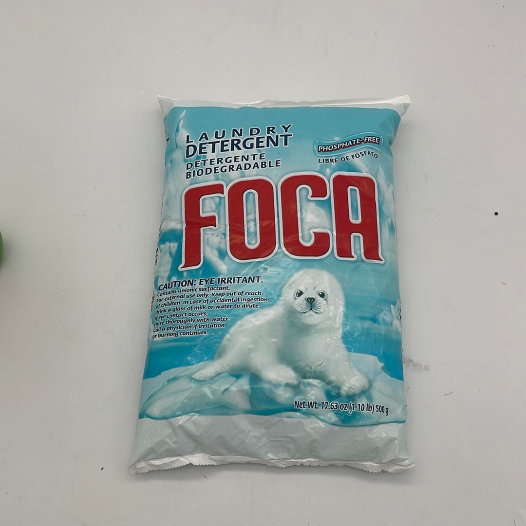 Foca Laundry Detergent 17.63oz/500gr (36bags)